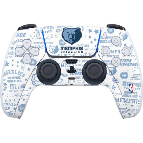 NBA Memphis Grizzlies Historic Blast PlayStation PS5 Skins