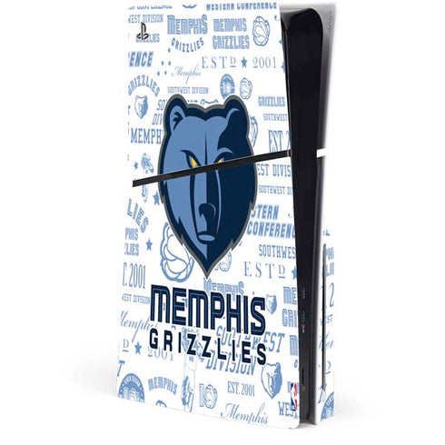 NBA Memphis Grizzlies Historic Blast PlayStation PS5 Skins