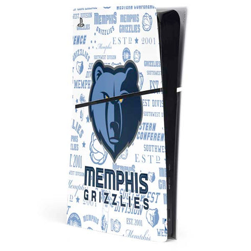 NBA Memphis Grizzlies Historic Blast PlayStation PS5 Skins