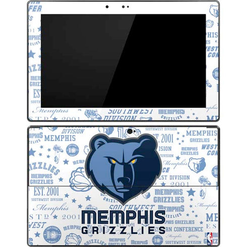 NBA Memphis Grizzlies Historic Blast Surface Pro Tablet Skin