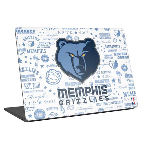 NBA Memphis Grizzlies Historic Blast Laptop Skins