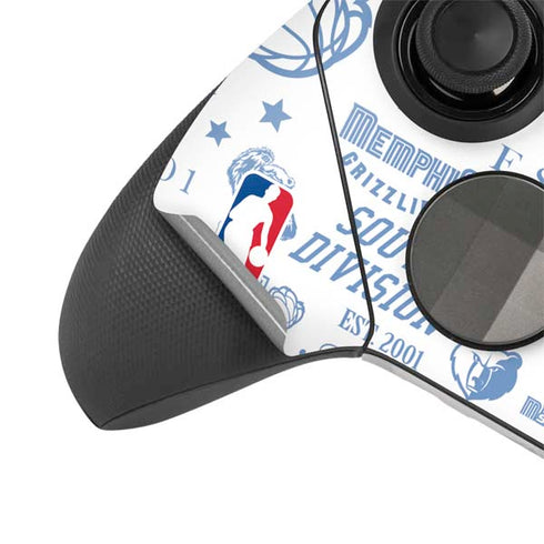 NBA Memphis Grizzlies Historic Blast Xbox Elite Wireless Controller Series 2 Skin