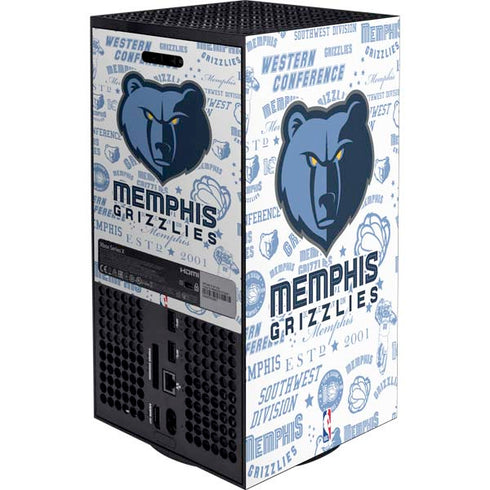 NBA Memphis Grizzlies Historic Blast XBox Series X Digital Edition Bundle Skin