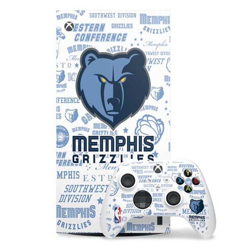 NBA Memphis Grizzlies Historic Blast Xbox Series X Skins