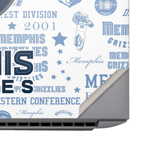 NBA Memphis Grizzlies Historic Blast HP ZBook Fury 16 G10 Skin
