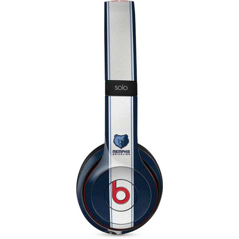NBA Memphis Grizzlies Home Jersey Beats Solo 3 Wireless Skin