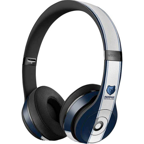 NBA Memphis Grizzlies Home Jersey Beats Solo 3 Wireless Skin