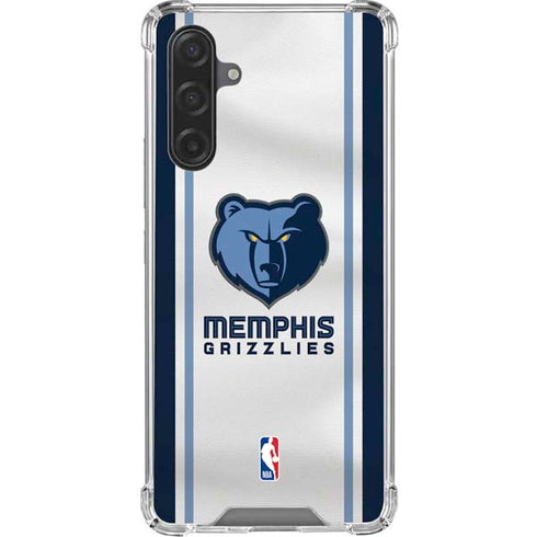 NBA Memphis Grizzlies Home Jersey Galaxy A17 Clear Case