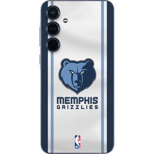 NBA Memphis Grizzlies Home Jersey Galaxy A35 5G Skin