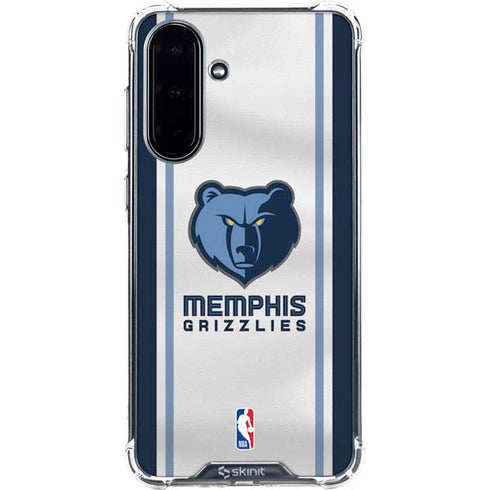 NBA Memphis Grizzlies Home Jersey Galaxy A36 5G Clear Case