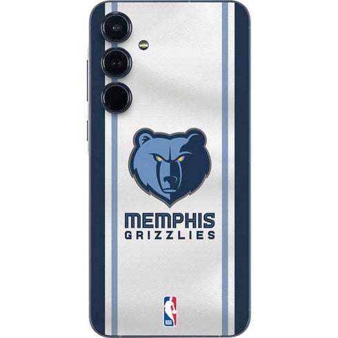 NBA Memphis Grizzlies Home Jersey Galaxy A55 5G Skin