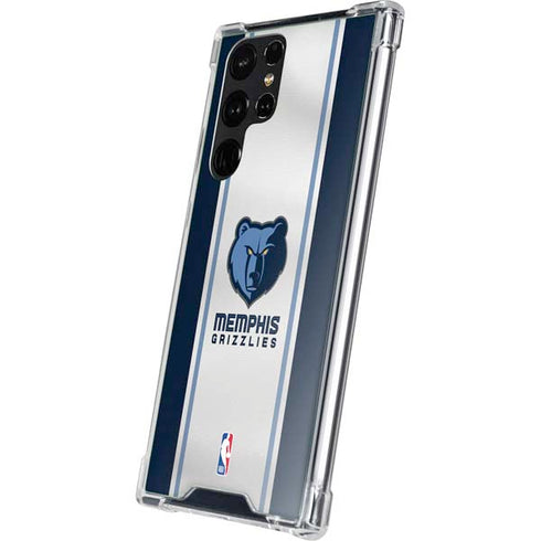 NBA Memphis Grizzlies Home Jersey Galaxy S23 Ultra Clear Case