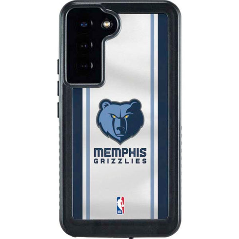 NBA Memphis Grizzlies Home Jersey Galaxy S24 Plus Waterproof Case