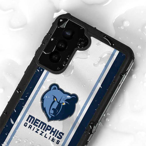 NBA Memphis Grizzlies Home Jersey Galaxy S24 Plus Waterproof Case