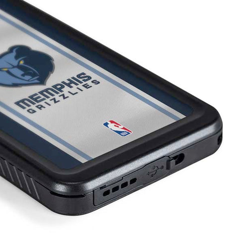 NBA Memphis Grizzlies Home Jersey Galaxy S24 Waterproof Case
