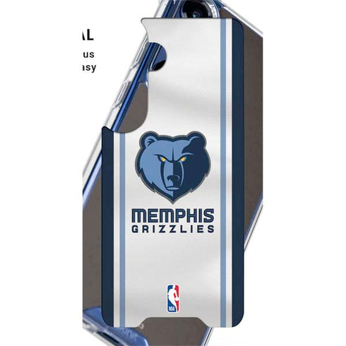 NBA Memphis Grizzlies Home Jersey Galaxy S25 Plus Clear Case