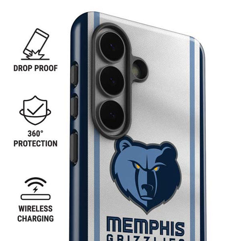 NBA Memphis Grizzlies Home Jersey Galaxy S26 Impact Case