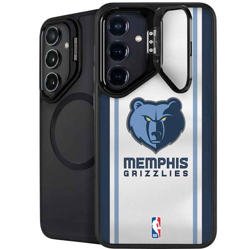 NBA Memphis Grizzlies Home Jersey Galaxy S26 Kickstand Case