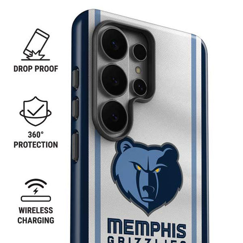 NBA Memphis Grizzlies Home Jersey Galaxy S26 Ultra Impact Case