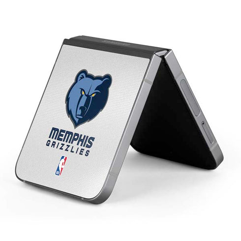 NBA Memphis Grizzlies Home Jersey Galaxy Z Flip6 Skin