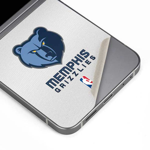 NBA Memphis Grizzlies Home Jersey Galaxy Z Flip6 Skin