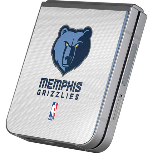NBA Memphis Grizzlies Home Jersey Galaxy Z Flip6 Skin