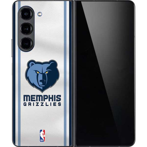 NBA Memphis Grizzlies Home Jersey Galaxy Z Fold5 5G Skin