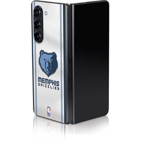 NBA Memphis Grizzlies Home Jersey Galaxy Z Fold5 5G Skin