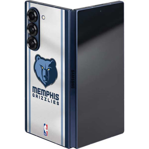 NBA Memphis Grizzlies Home Jersey Galaxy Z Fold6 Skin