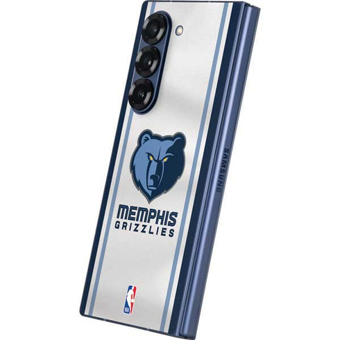 NBA Memphis Grizzlies Home Jersey Galaxy Z Fold6 Skin