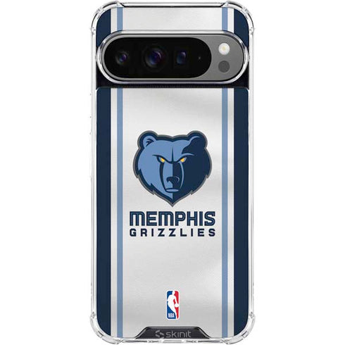 NBA Memphis Grizzlies Home Jersey Google Pixel 10 Pro XL Clear Case