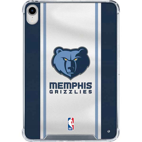 NBA Memphis Grizzlies Home Jersey iPad 11th Gen (2025) Clear Case
