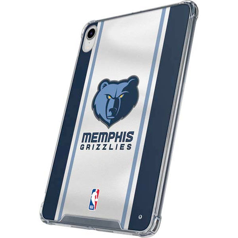 NBA Memphis Grizzlies Home Jersey iPad 11th Gen (2025) Clear Case
