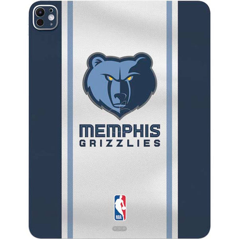 NBA Memphis Grizzlies Home Jersey iPad Pro 13in M4 (2024) Skin