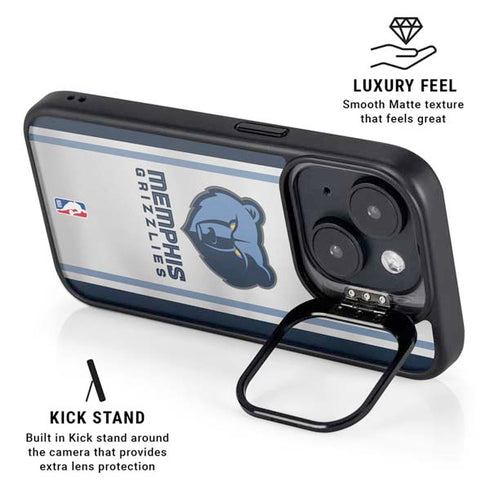 NBA Memphis Grizzlies Home Jersey iPhone 14 Plus Kickstand Case
