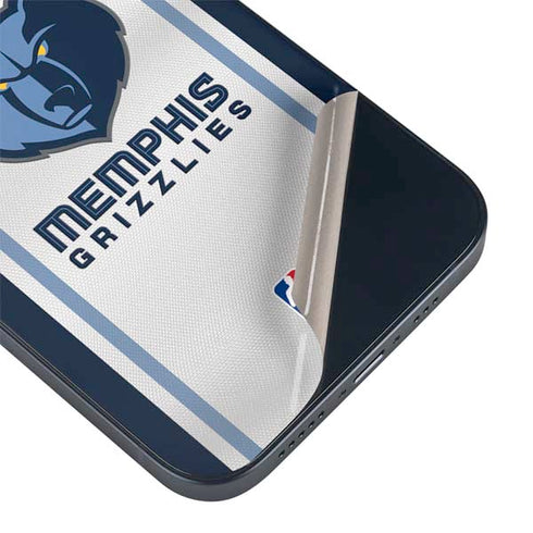 NBA Memphis Grizzlies Home Jersey iPhone Skins
