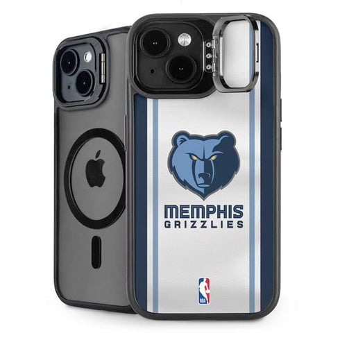 NBA Memphis Grizzlies Home Jersey iPhone 15 Kickstand Case