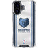 NBA Memphis Grizzlies Home Jersey iPhone 16 Plus Clear Case
