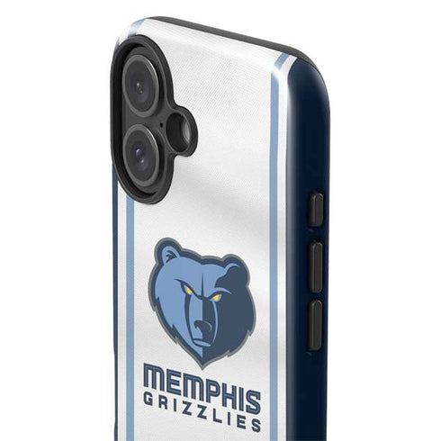 NBA Memphis Grizzlies Home Jersey iPhone 16 Plus Impact Case