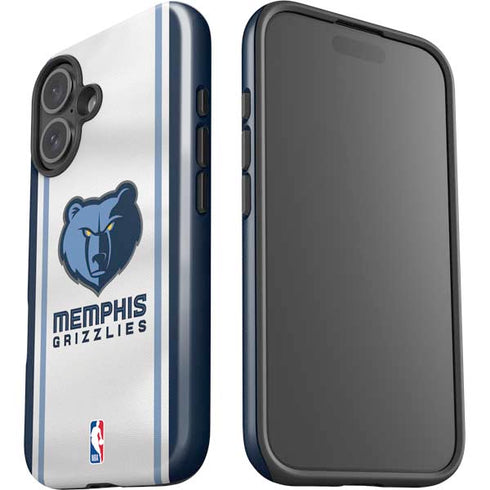 NBA Memphis Grizzlies Home Jersey iPhone 16 Plus Impact Case