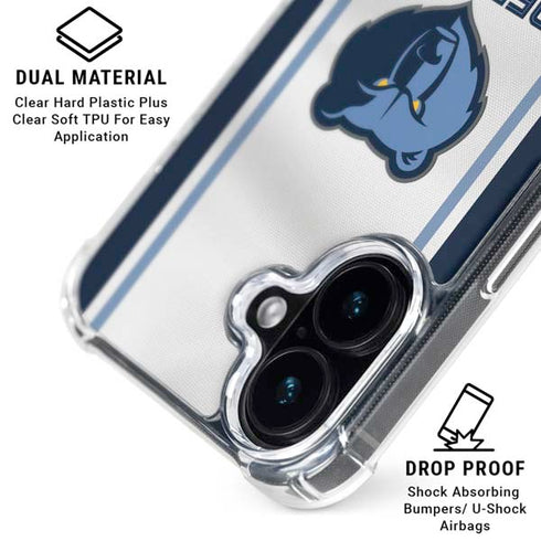 NBA Memphis Grizzlies Home Jersey iPhone 16 Plus MagSafe Case