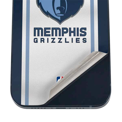 NBA Memphis Grizzlies Home Jersey iPhone 16 Skin