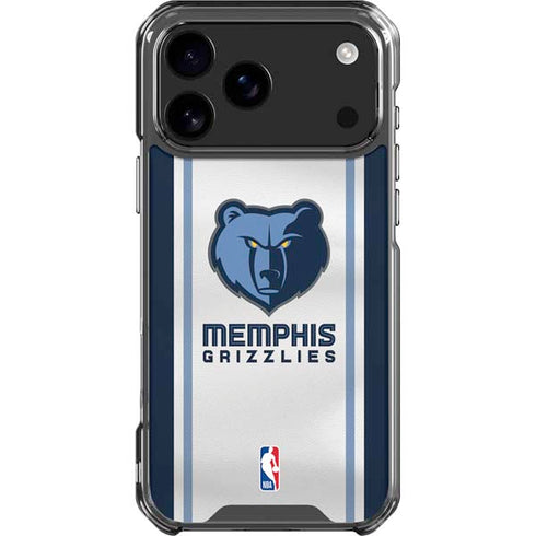 NBA Memphis Grizzlies Home Jersey iPhone 18 Pro Max Clear Case