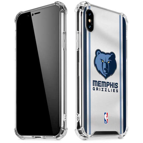 NBA Memphis Grizzlies Home Jersey iPhone X/XS Clear Case