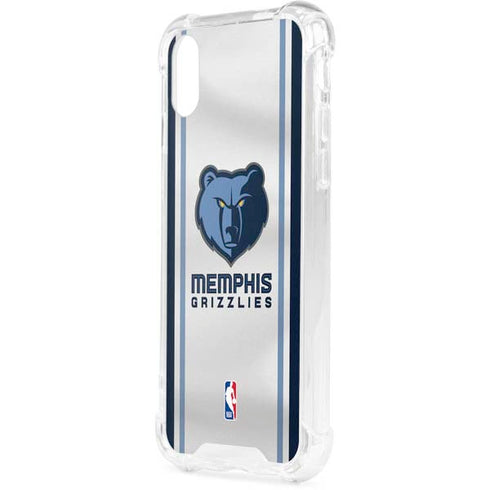 NBA Memphis Grizzlies Home Jersey iPhone XS Clear Case
