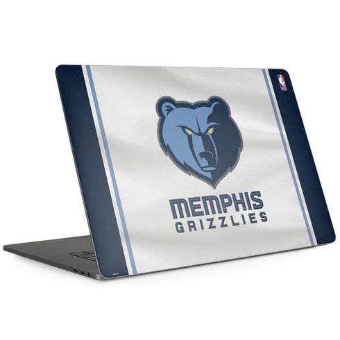 NBA Memphis Grizzlies Home Jersey MacBook Skins