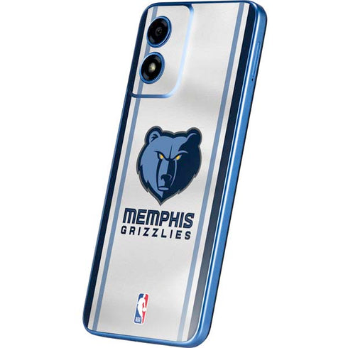 NBA Memphis Grizzlies Home Jersey Moto G Play 4G (2024) Skin