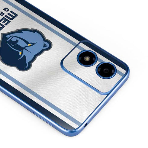 NBA Memphis Grizzlies Home Jersey Moto G Play 4G (2024) Skin