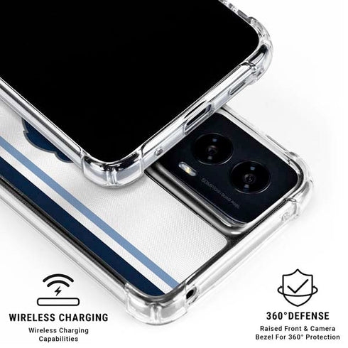 NBA Memphis Grizzlies Home Jersey Moto G Power 5G (2024) Clear Case