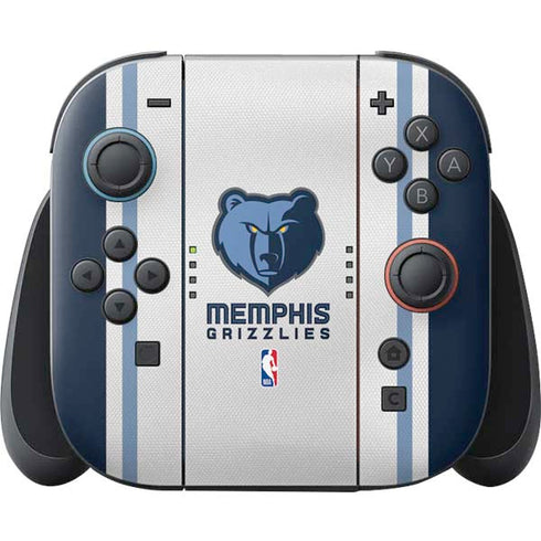 NBA Memphis Grizzlies Home Jersey Nintendo Skins